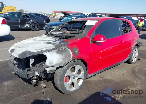 2009 Volkswagen Gti 2-Door из США, поврежденный, VIN WVWEV71K89W042037